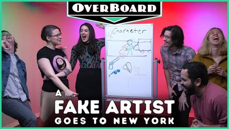  A Fake Artist Goes To New York! Un jeu de tromperie et d'identification artistique !